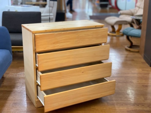 チェストの無印良品　パイン材