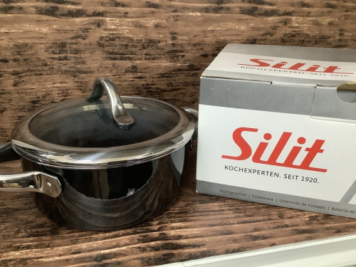 Silit【シリット】ドイツ製で上品で使い勝手の良いサイズの鍋が入荷