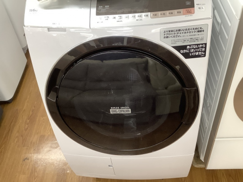 ドラム式洗濯乾燥機のHITACHI ヒタチ