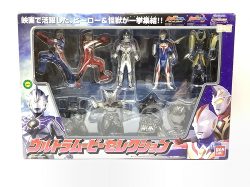 フィギュアのウルトラマンコスモス　ウルトラマンジャスティス ウルトラマンムービーセレクション