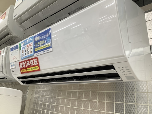 エアコンの壁掛けエアコン