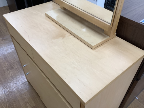 1面ドレッサーの無印良品
