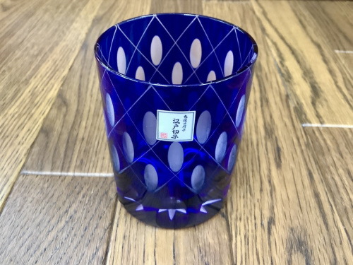 和食器の江戸切子