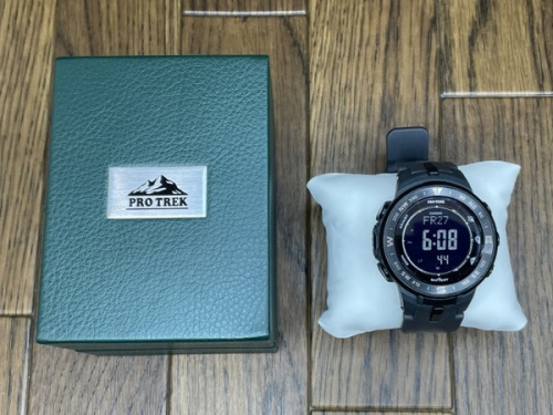 カシオ　プロトレックの川越　鶴瀬　狭山　大宮　和光　入間　東村山　小江戸