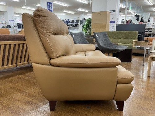 ソファーの3人掛けソファー