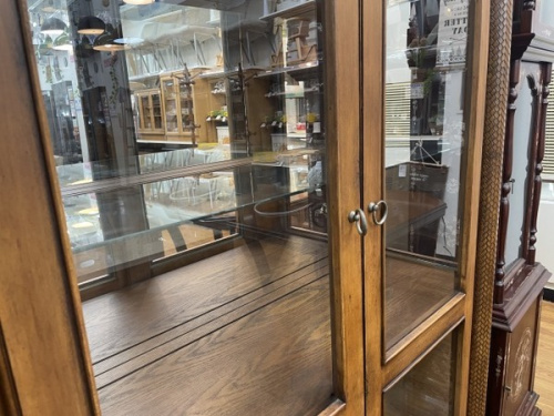 万能収納の2枚扉キュリオケース