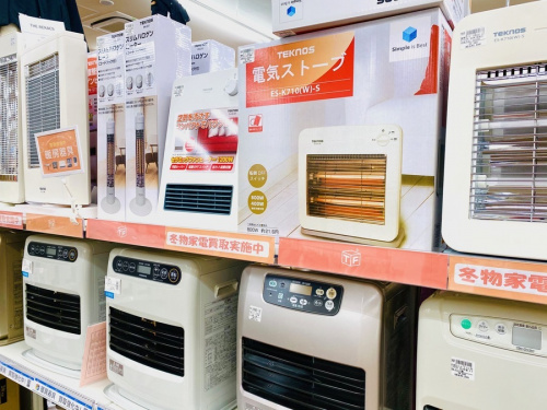 暖房器具の中古家電
