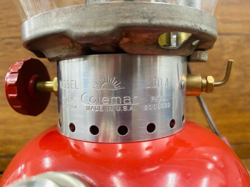 ガソリンランタンのColeman