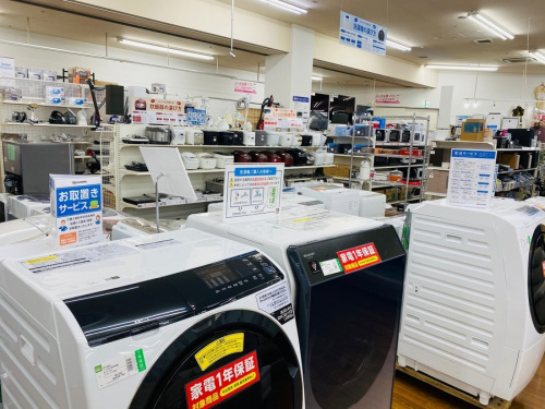 洗濯機のガステーブル