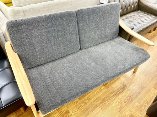 生活家具のオークフレームハイバックチェア