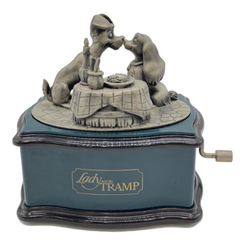 ディズニー わんわん物語 オルゴール オブジェ ベルメゾン　fady tramp わんわん物語 Lady and the TRAMP オルゴール 入荷いたしました