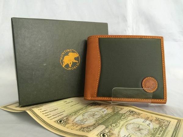HUNTING WORLD（ハンティングワールド）財布」が入荷しました  