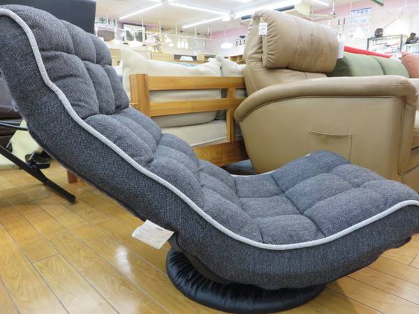 【新品】ニトリ　 リクライニング　回転座椅子　グレー ニトリ リクライニング座椅子 イシク グレー