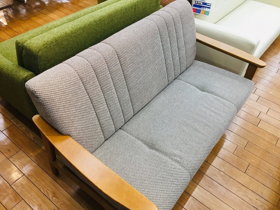 トレファク鶴ヶ島店】浜本工芸 2人掛けソファー