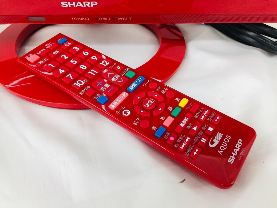 今月まで出品します。液晶テレビ】SHARP｜AQUOS LC-24K40