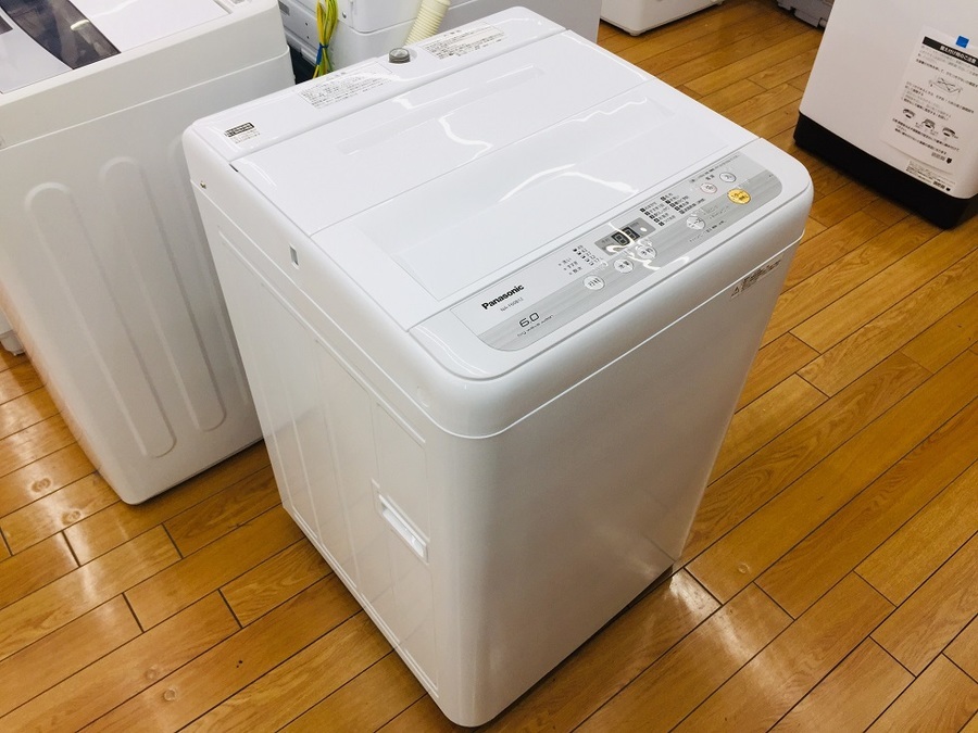 トレファク鶴ヶ島店】Panasonic 6.0kg 全自動洗濯機