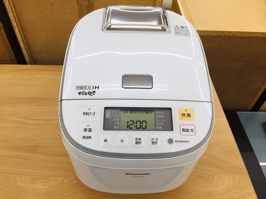 トレファク鶴ヶ島店】Panasonic SR-PB185 可変圧力IH炊飯ジャー