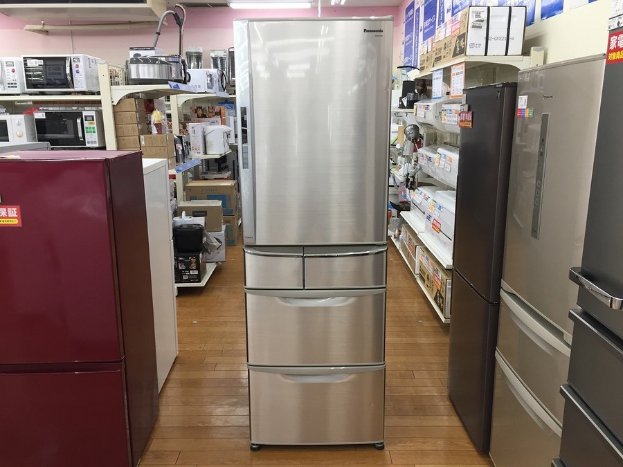 【トレファク鶴ヶ島店】panasonic 470L 5ドア冷蔵庫 2009年製 トレファク鶴ヶ島店】panasonic 470L 5ドア冷蔵庫 2009年製