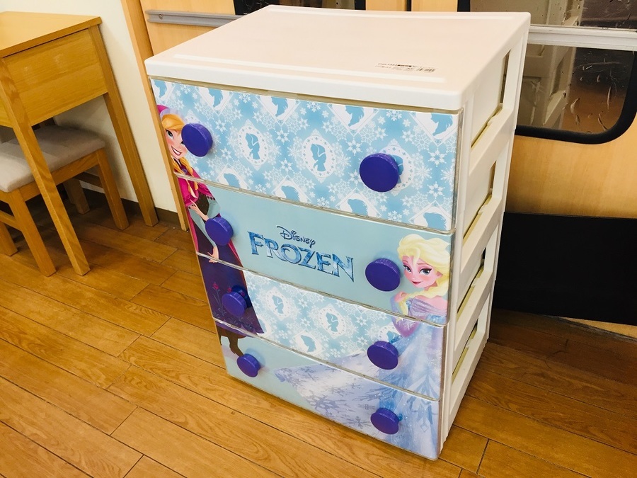 お子様に如何でしょう？アナ雪のプラチェストが新入荷！【鶴ヶ島店