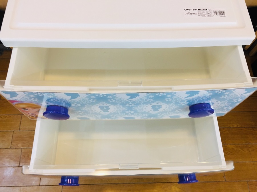 お子様に如何でしょう？アナ雪のプラチェストが新入荷！【鶴ヶ島店