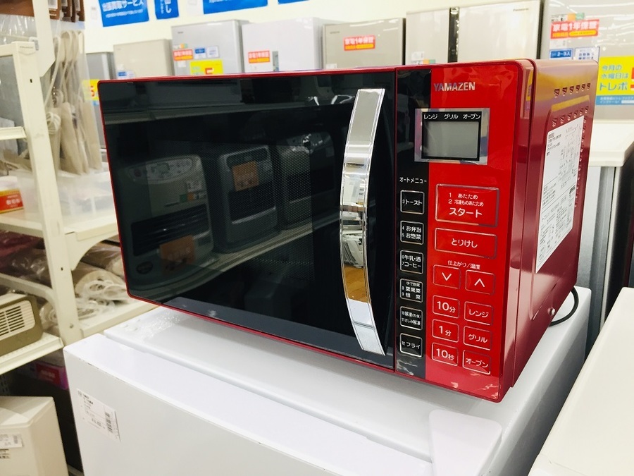YAMAZEN(山善)のオーブンレンジが入荷展示中！【鶴ヶ島店
