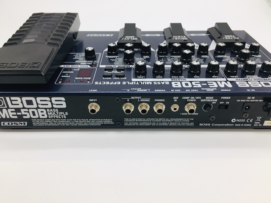BOSS(ボス)のベース用マルチエフェクターが新入荷！【鶴ヶ島店