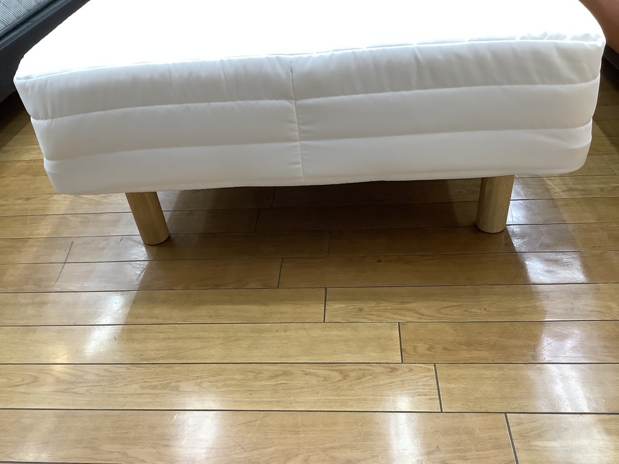 未使用品‼】無印良品のシングル脚付きマットレスをご紹介します