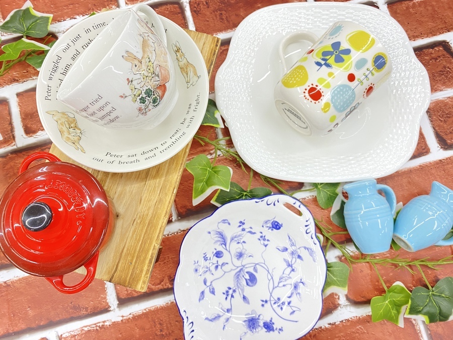 未使用品　食器類・雑貨・コスメ等 箱に入って無くても大丈夫！当店は幅広く食器の買取を行なっております