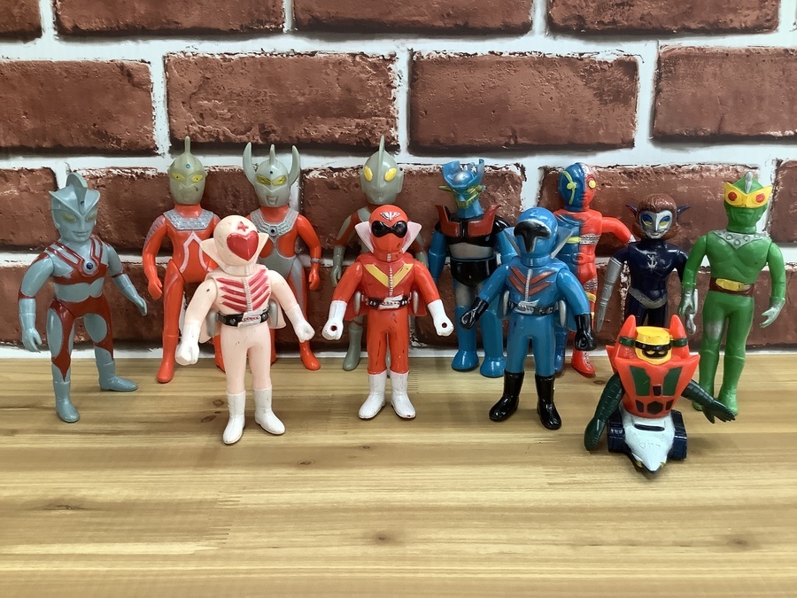 アニメ　ソフビ　フィギュア　昭和レトロ　まとめ 激レアレトロホビー】特撮ソフビフィギュアのご紹介です｜2025年03月18