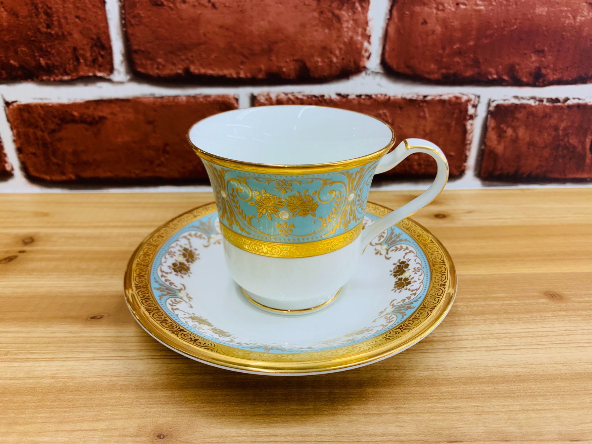 Noritake ジョージアンターコイズ ティーアイテム ジョージアン