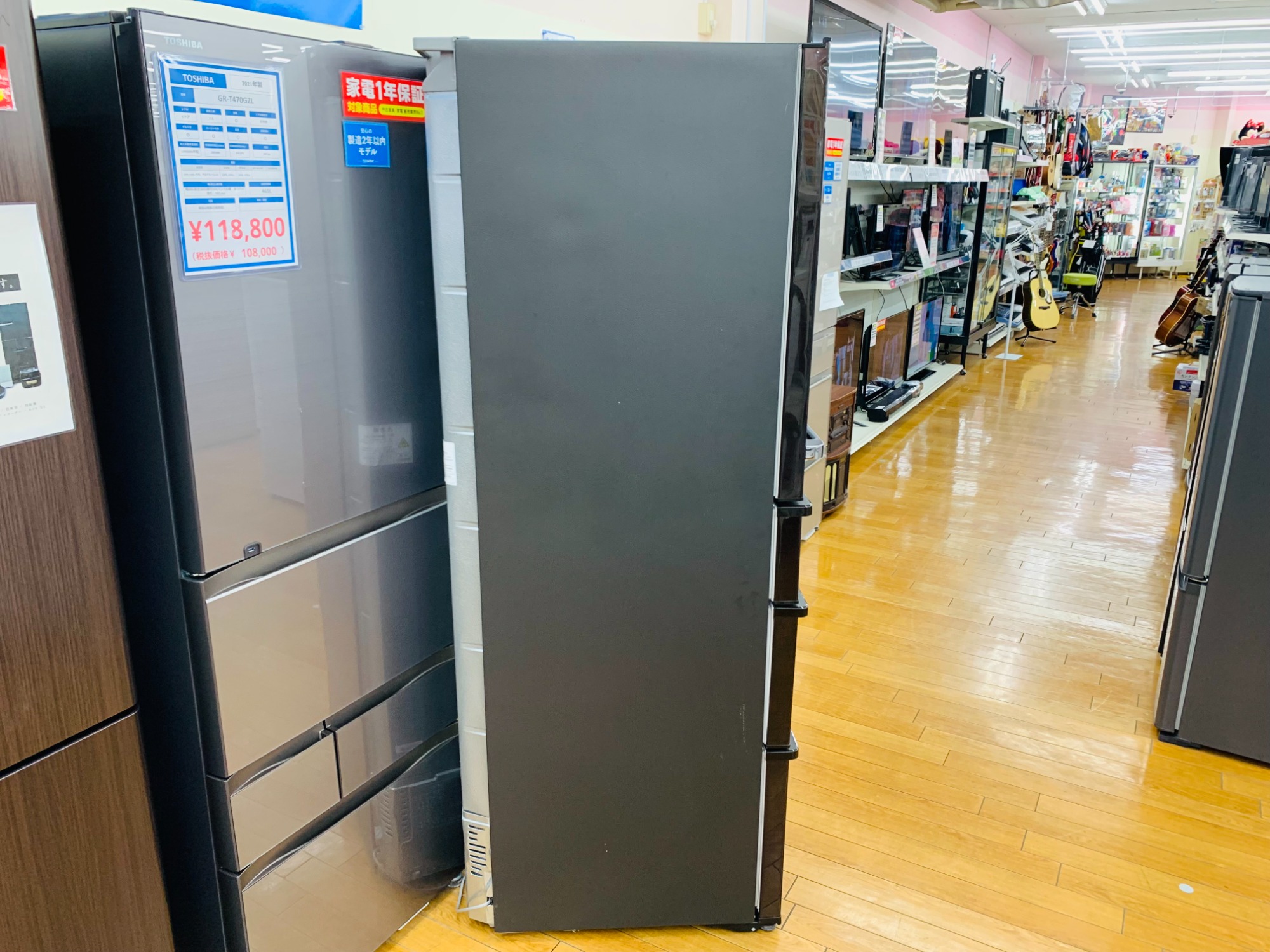 冷蔵庫販売強化中】AQUA（アクア）の 6ドア冷蔵庫 『AQR-SV42G』をご