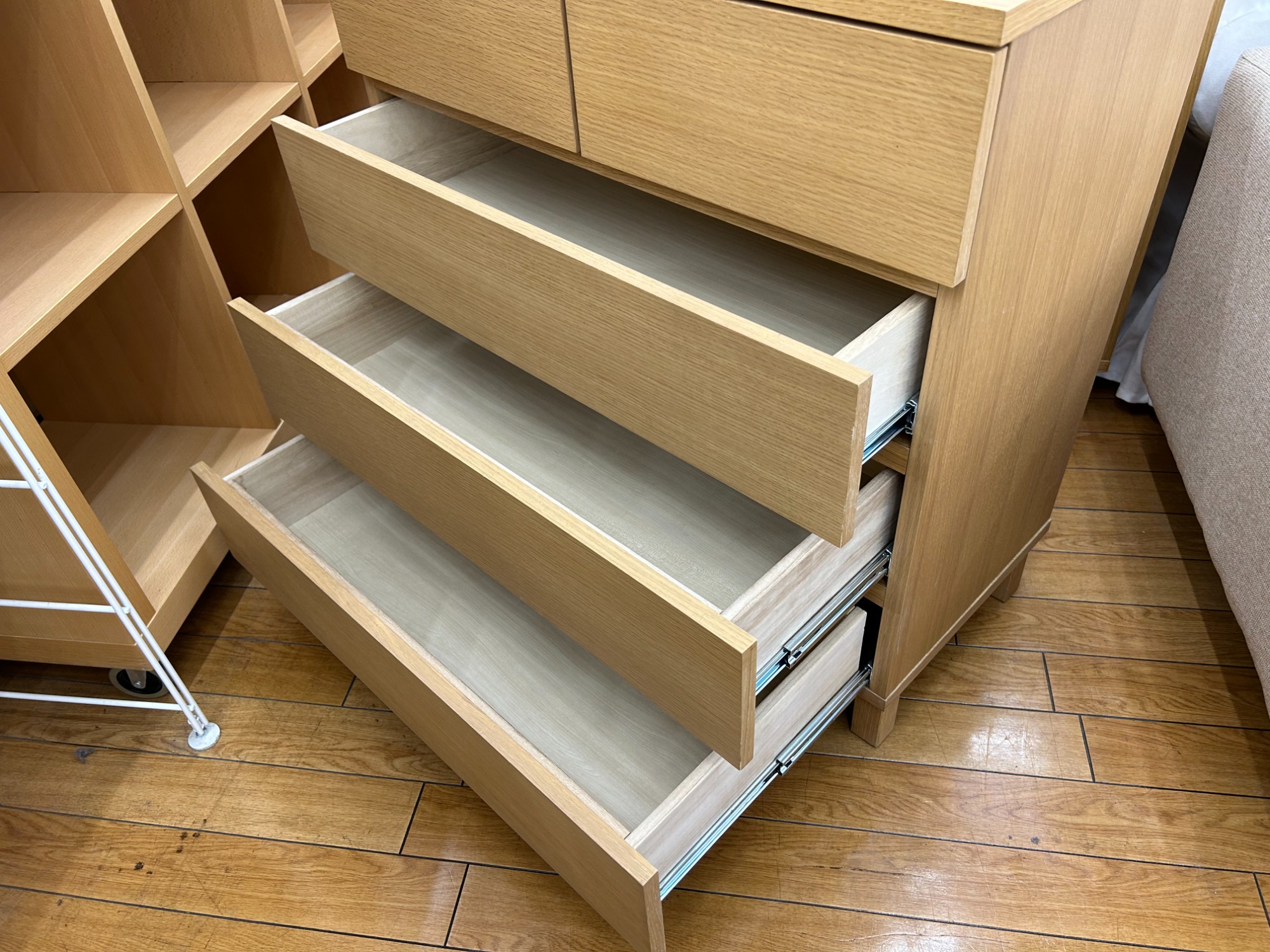 無印良品の4段チェストをご紹介します‼︎ トレジャーファクトリーつくば店