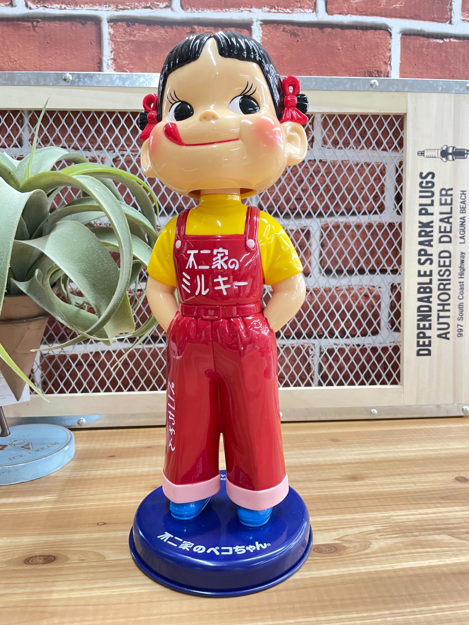 店頭用　おしゃべりペコちゃん　ジャンク品 店頭用 おしゃべりペコちゃん ジャンク品 店頭用 おしゃべりペコ