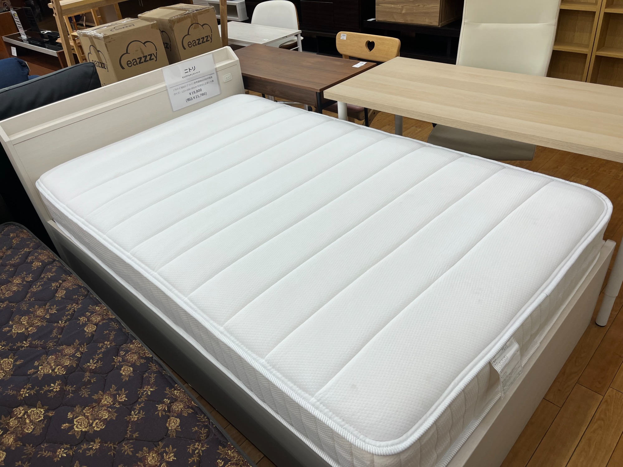 家具販売強化中】 ニトリのセミダブルチェストベッドをご紹介します 