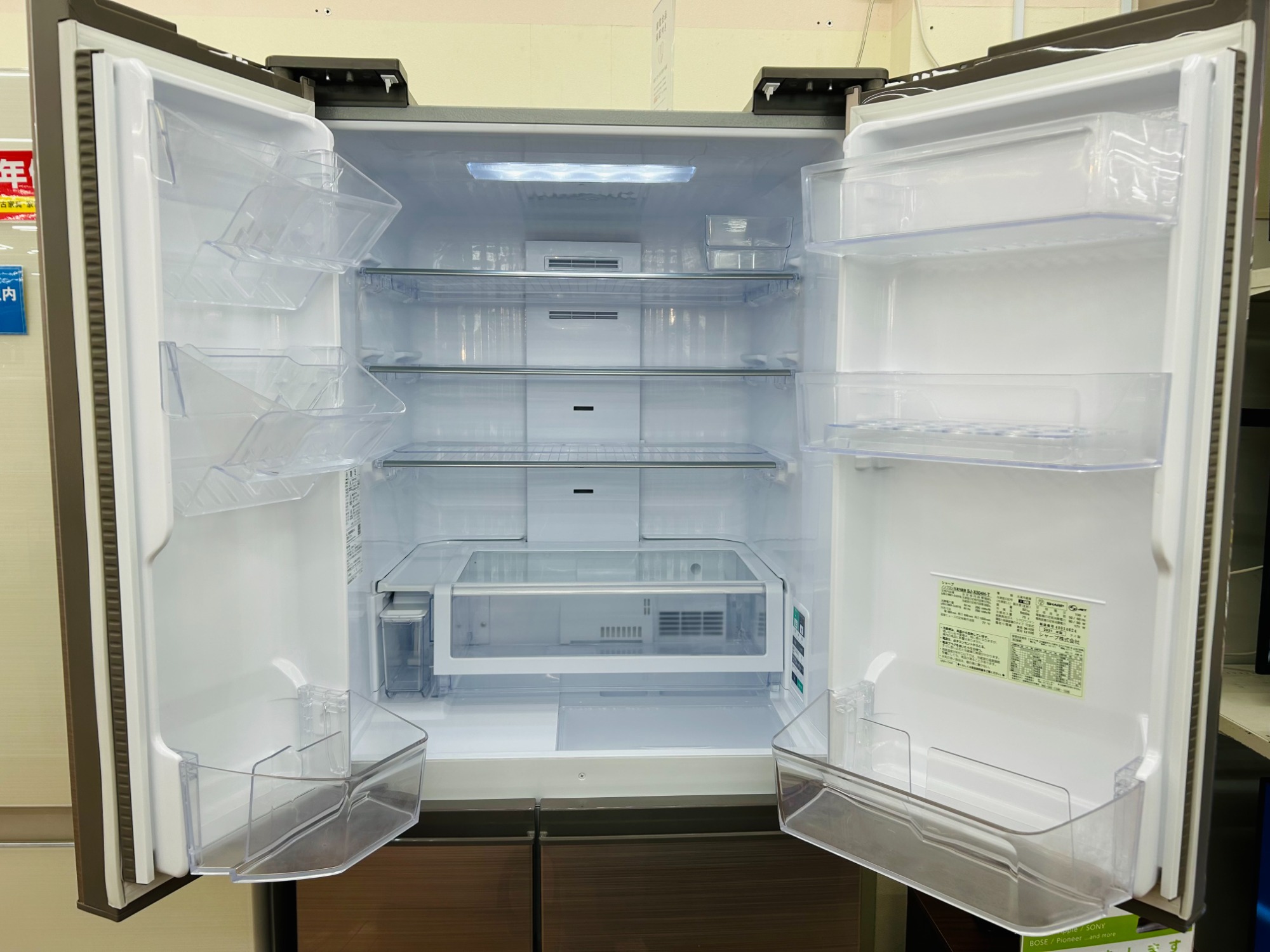 家電販売強化中】SHARP(シャープ)の6ドア冷蔵庫のご紹介です！！｜2023
