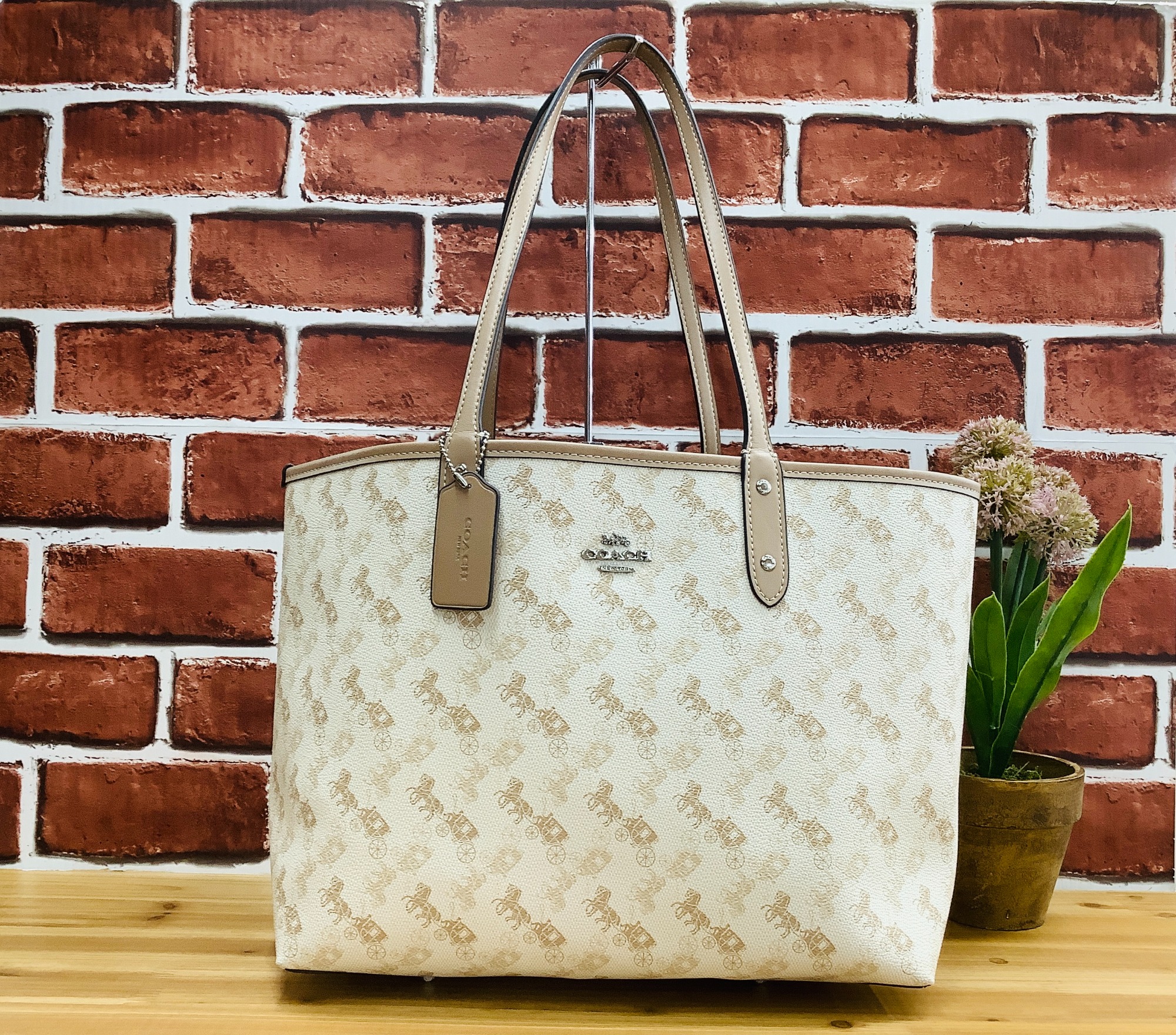 【新品・保管品】COACH リバーシブル シティ トートバッグ A4 楽天市場】コーチ バッグ トートバッグ シティ レディース