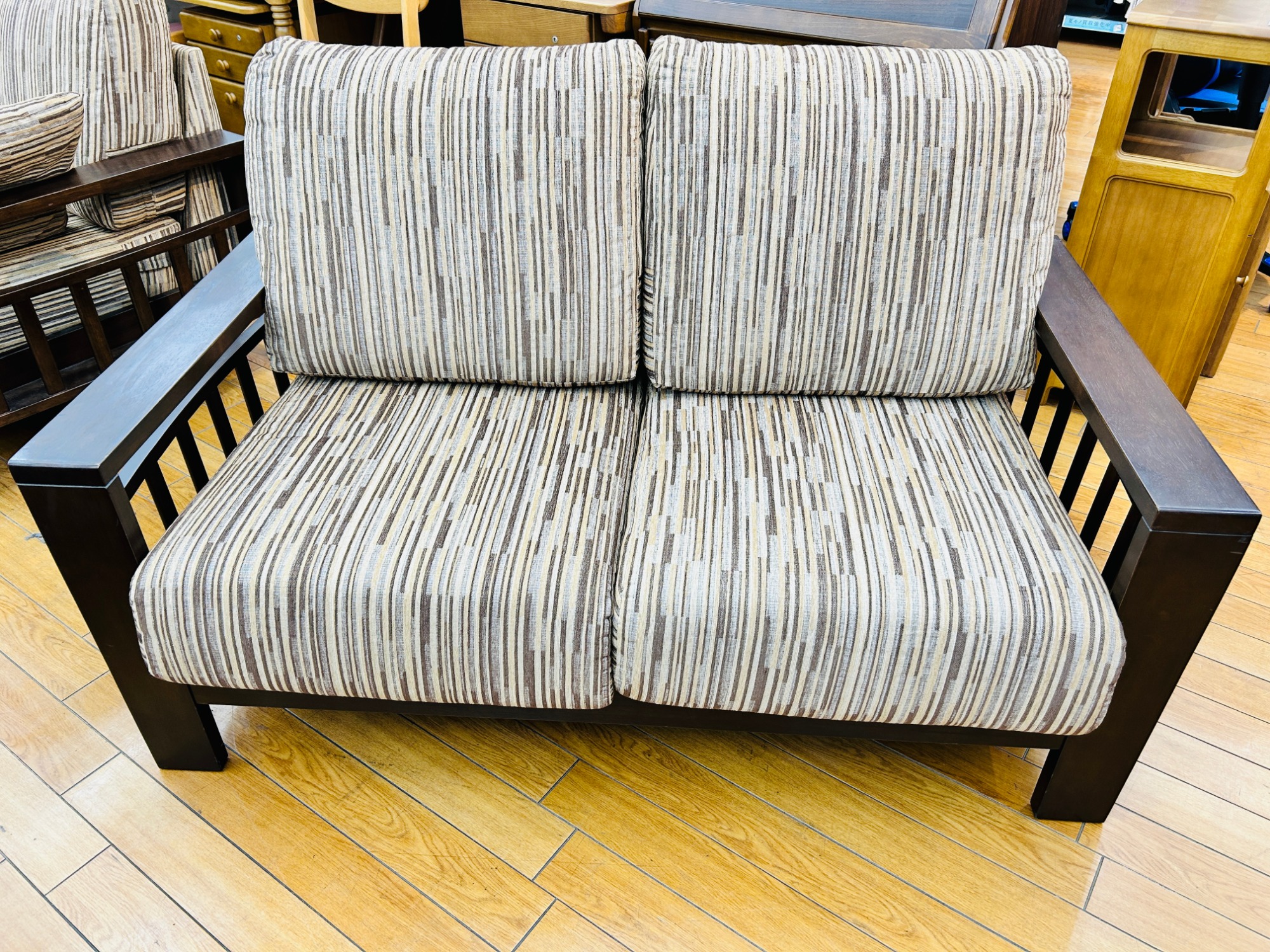 家具買取強化中】ニトリの2人掛けソファーが入荷しました！｜2024年06 