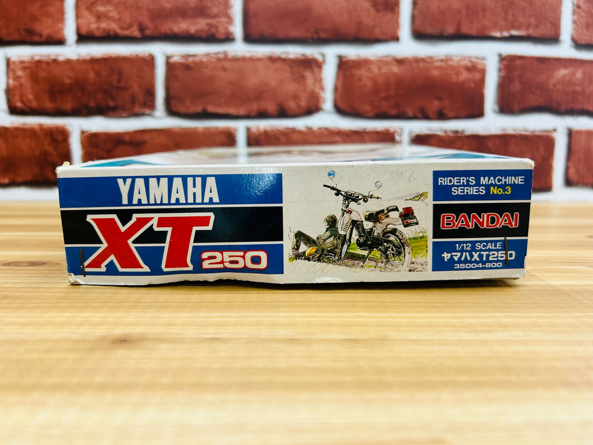 レトロホビー買取強化中】 BANDAIのYAMAHA XT250 1/12スケール
