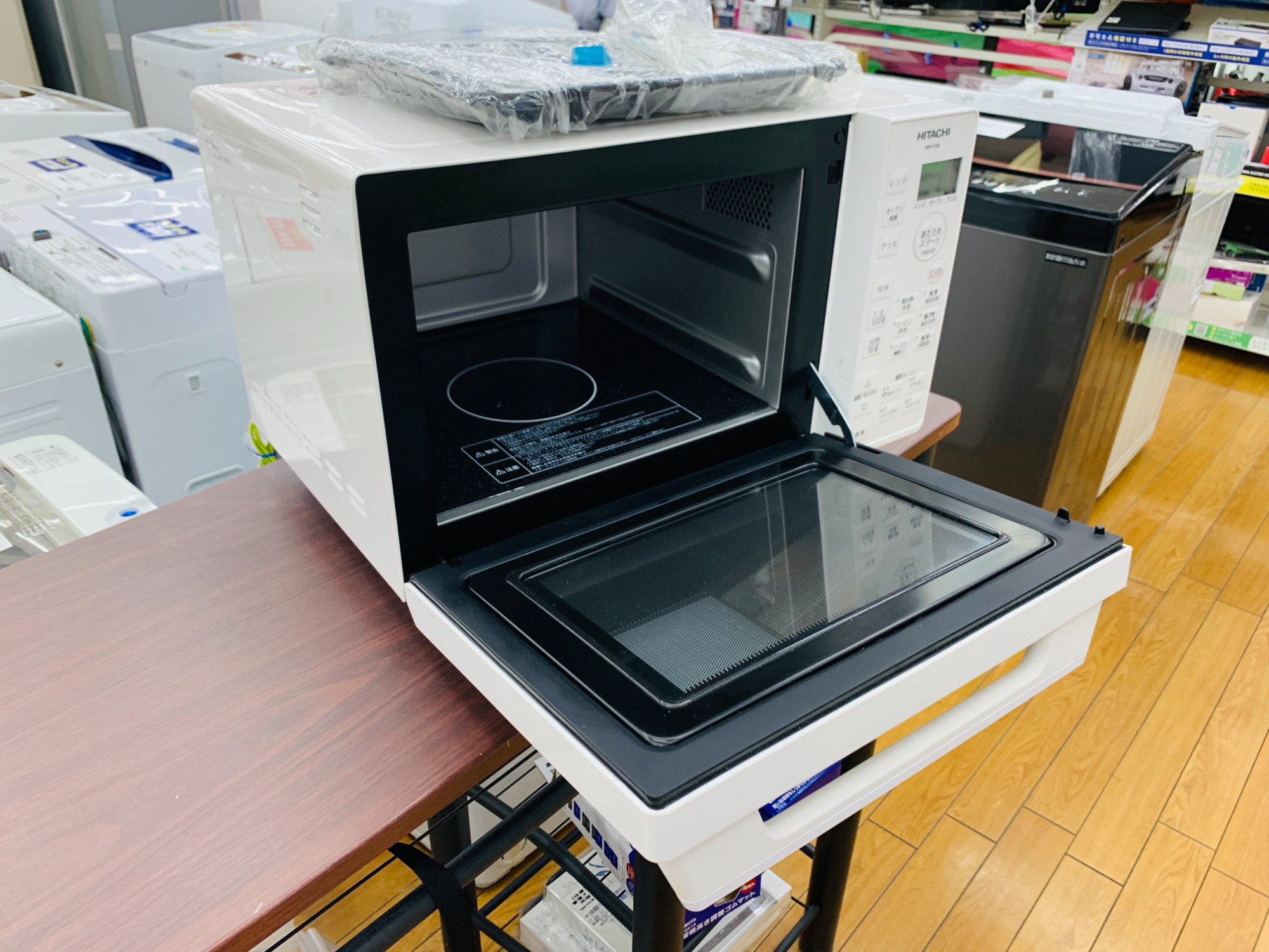 家電販売強化中！】HITACHI（ヒタチ）のオーブンレンジをご紹介