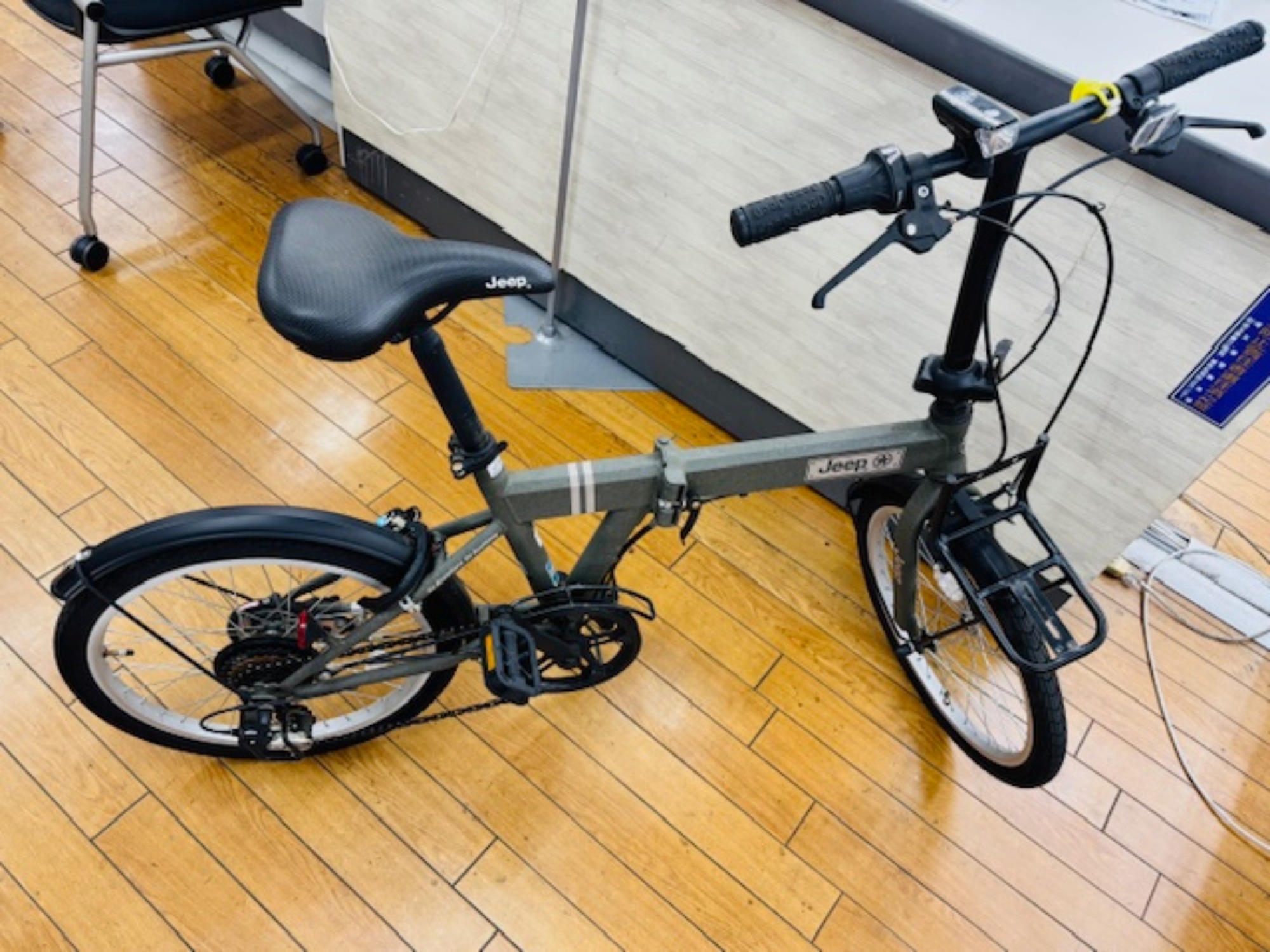 自転車取り扱い中】GSジャパン “JEEP” 折りたたみ自転車が入荷