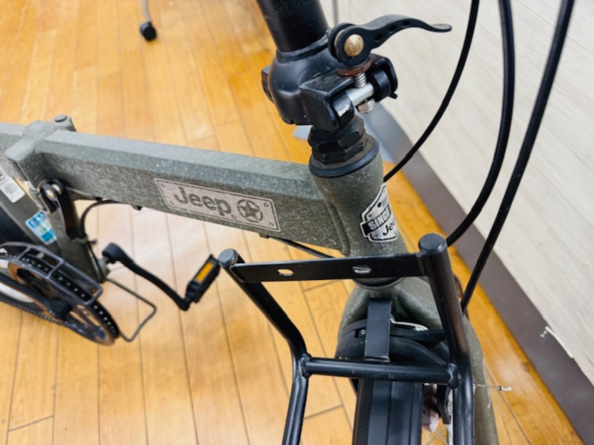 自転車取り扱い中】GSジャパン “JEEP” 折りたたみ自転車が入荷しました