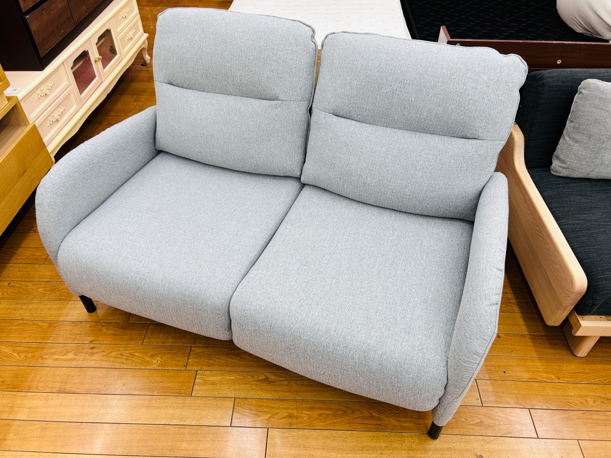 【新品】ニトリ　ソファベッド コンパクトにくつろげるソファベッド(フォワード GY) | ニトリ