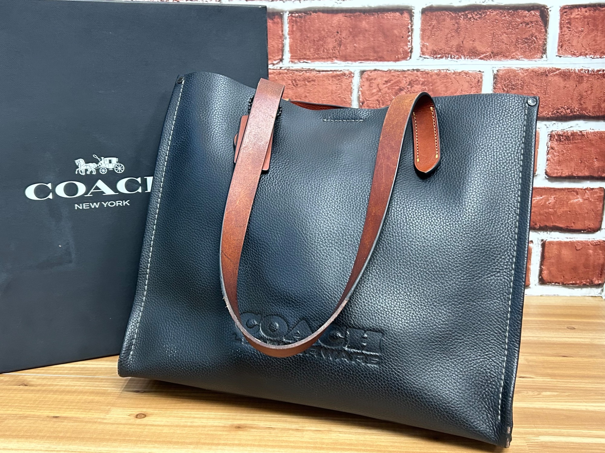 ブランド買取強化中!】COACH（コーチ）の『レザートートバッグ』が入荷