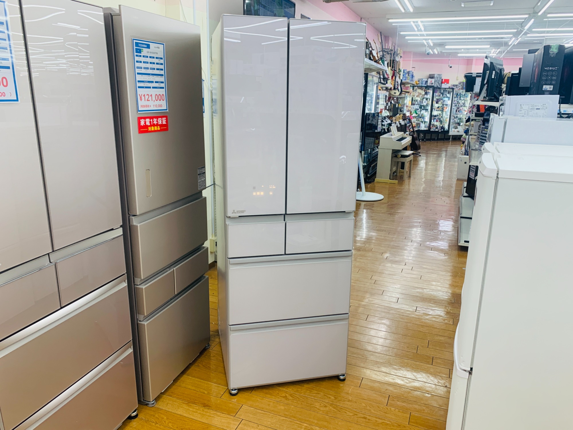 家電販売強化中】MITUBISHI(三菱）の″2024年製 6ドア冷蔵庫″をご紹介