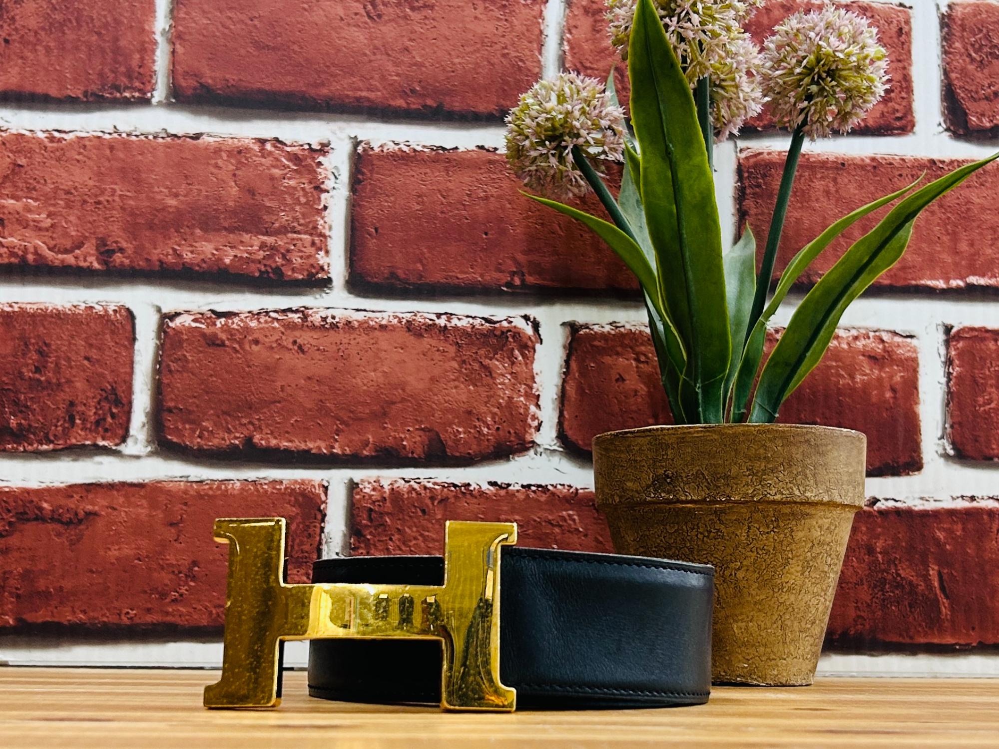 ブランド買取強化中】HERMES（エルメス）の “ Hバックルレザーベルト