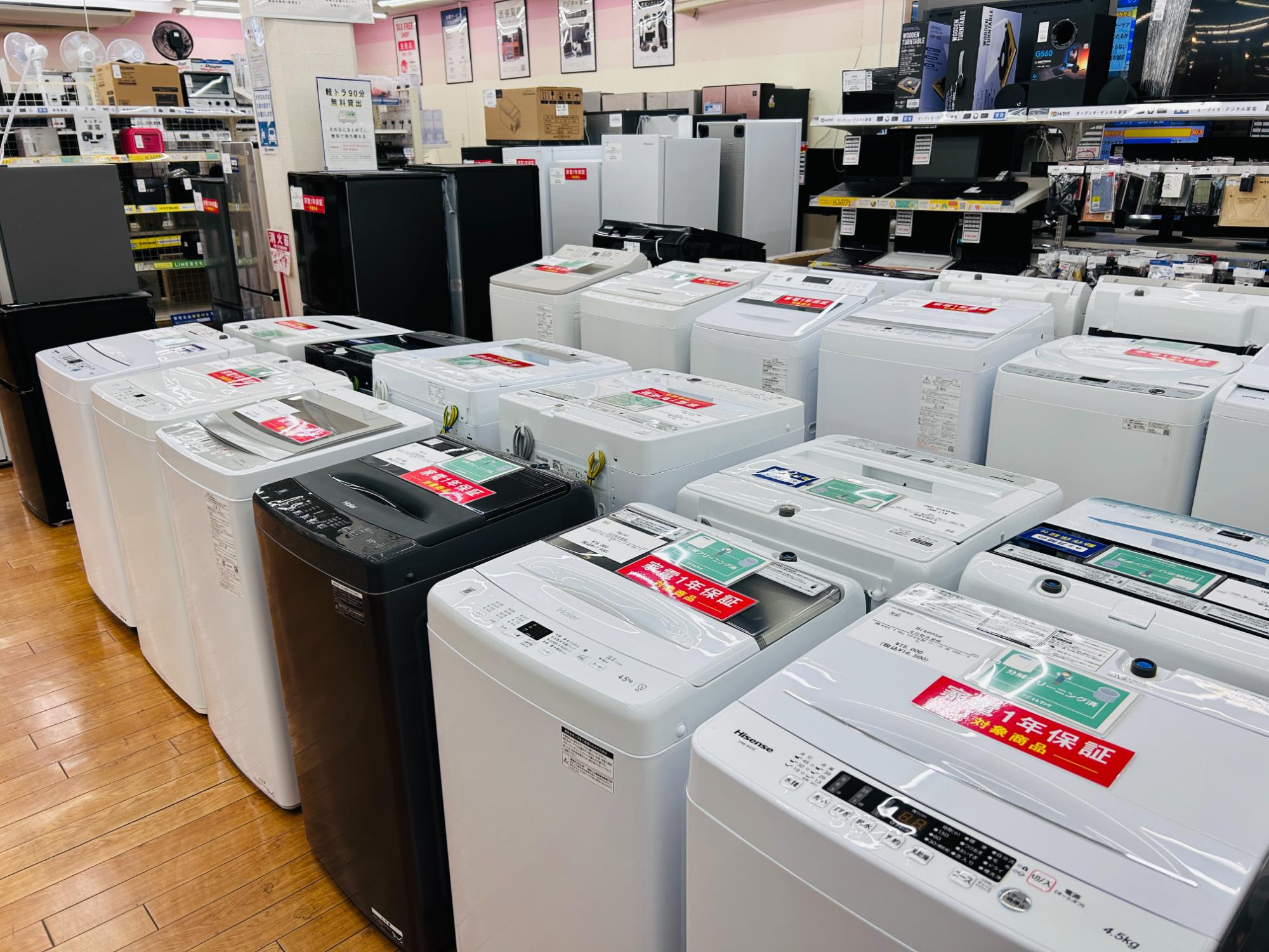 家電販売強化中】生活家電展示中！売場やおすすめ商品のご紹介です
