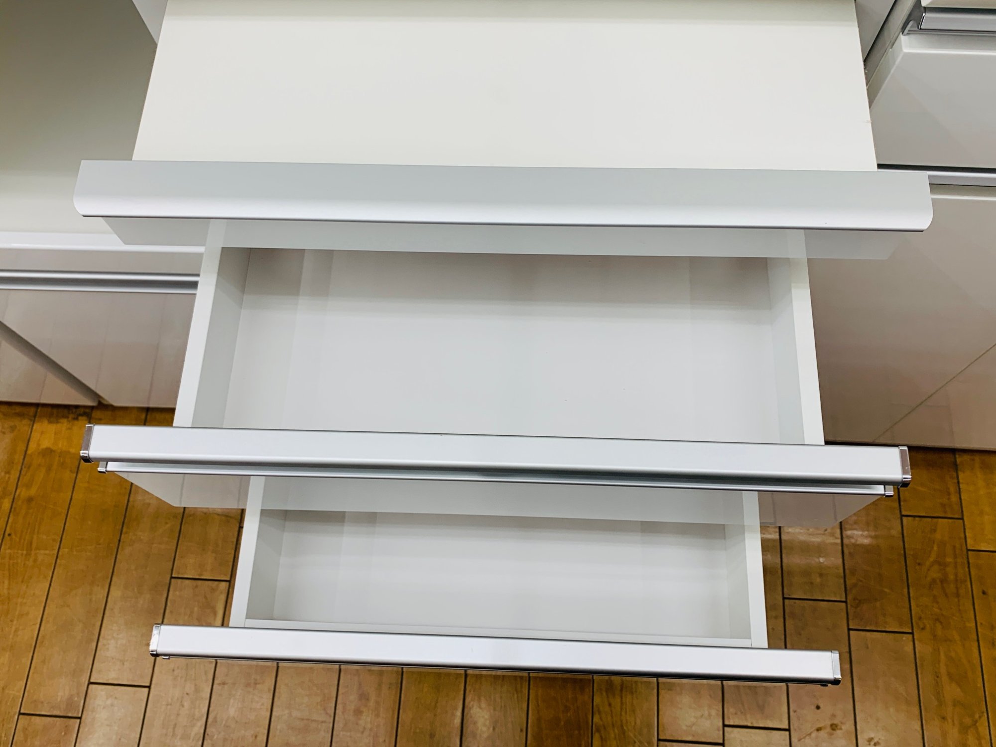 MATSUDA / 松田家具】レンジボード キッチン収納｜ホワイトカラーで