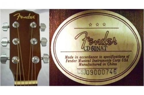 FENDERのCD60