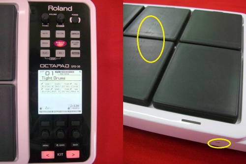 SPD-30の電子パーカッション