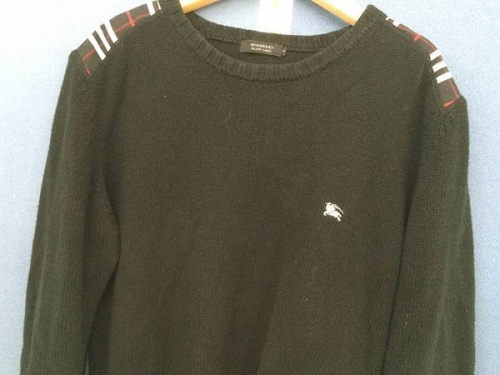 ニットのバーバリー